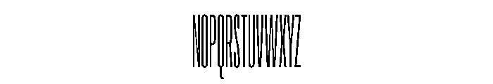 TT Bluescreens Trl Cnd XLt Font UPPERCASE