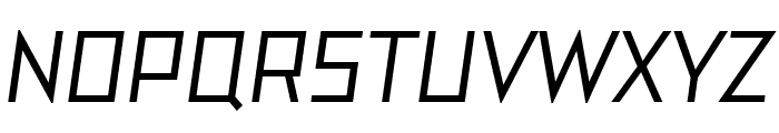 TT Bricks Medium Italic DEMO Font LOWERCASE