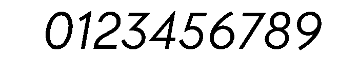 TT Chocolates Trl Italic Font OTHER CHARS