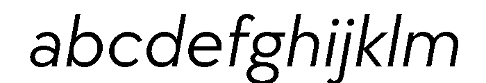TT Chocolates Trl Italic FONT