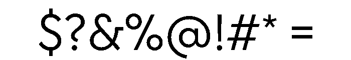 TT Chocolates Trl Regular Font OTHER CHARS