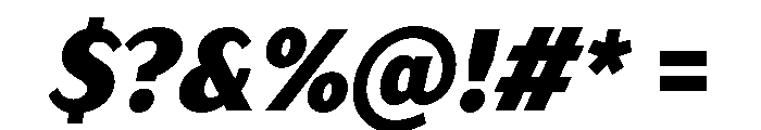 TT Drugs Trl Cnd Black Italic Font OTHER CHARS