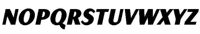 TT Drugs Trl Cnd Black Italic Font UPPERCASE