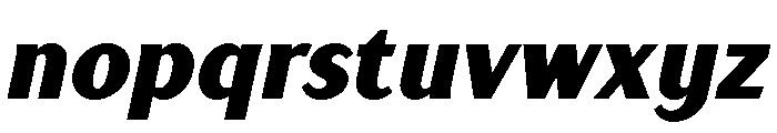 TT Drugs Trl Cnd Black Italic Font LOWERCASE