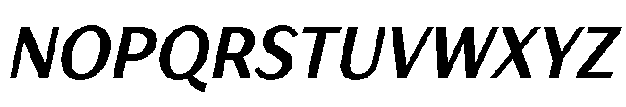 TT Drugs Trl Cnd Bold Italic Font UPPERCASE