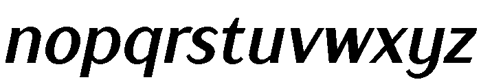 TT Drugs Trl Cnd Bold Italic Font LOWERCASE