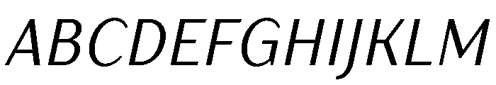 TT Drugs Trl Cnd Italic Font UPPERCASE