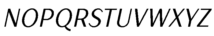 TT Drugs Trl Cnd Italic Font UPPERCASE