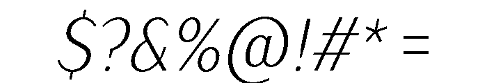 TT Drugs Trl Cnd Light Italic Font OTHER CHARS