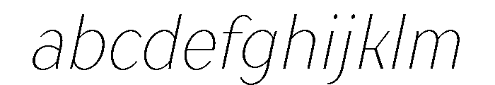 TT Drugs Trl Cnd Thin Italic FONT