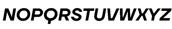 TT Firs Neue Trl DemiBold It Font UPPERCASE