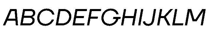 TT Firs Neue Trl It Font UPPERCASE