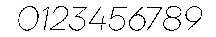 TT Firs Neue Trl Thin It Font OTHER CHARS
