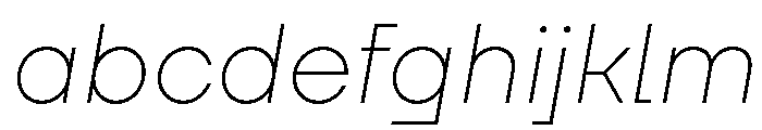 TT Firs Neue Trl Thin It FONT