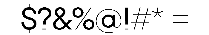 TT Fors Display Trl Regular Font OTHER CHARS