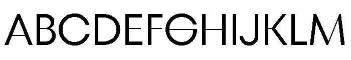 TT Fors Display Trl Regular Font UPPERCASE