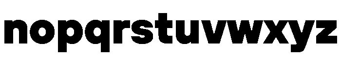 TT Hoves Pro Trial Black Font LOWERCASE