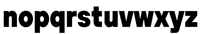 TT Hoves Pro Trl Cnd Black Font LOWERCASE