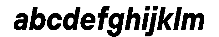 TT Hoves Pro Trl Cnd Bold Italic FONT