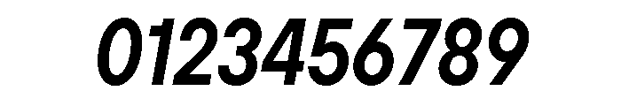 TT Hoves Pro Trl Cnd DemiBold Italic Font OTHER CHARS