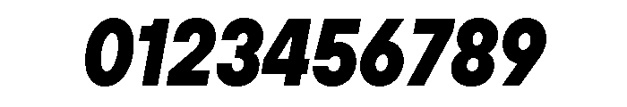 TT Hoves Pro Trl Cnd ExtraBold Italic Font OTHER CHARS