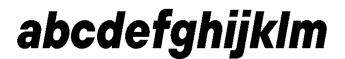 TT Hoves Pro Trl Cnd ExtraBold Italic FONT