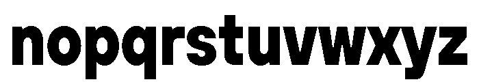 TT Hoves Pro Trl Cnd ExtraBold Font LOWERCASE