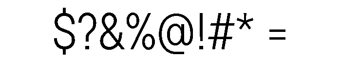 TT Hoves Pro Trl Cnd Light Font OTHER CHARS