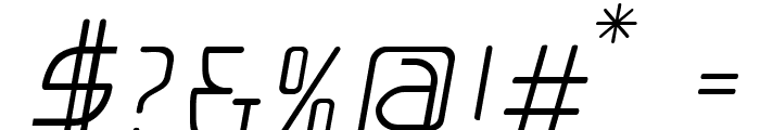 TT-Italic Font OTHER CHARS