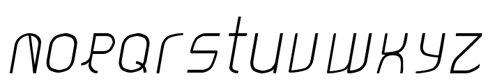 TT-Italic Font LOWERCASE
