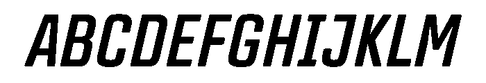 TT Lakes Neue Trl Cmd Db It Font UPPERCASE
