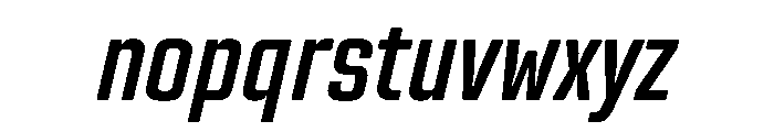 TT Lakes Neue Trl Cmd Db It Font LOWERCASE