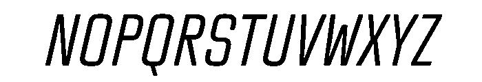 TT Lakes Neue Trl Cmd It Font UPPERCASE