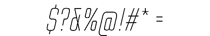 TT Lakes Neue Trl Cmd Th It Font OTHER CHARS