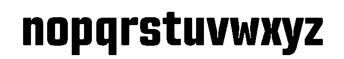 TT Lakes Neue Trl Cmd XBd Font LOWERCASE