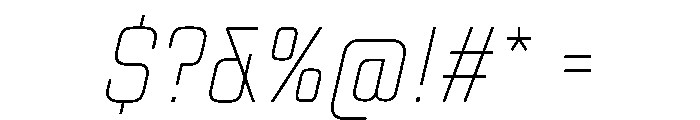 TT Lakes Neue Trl Cnd Th It Font OTHER CHARS