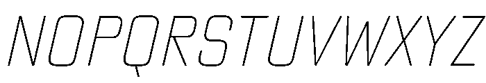TT Lakes Neue Trl Cnd Th It Font UPPERCASE