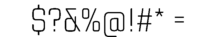 TT Lakes Neue Trl Cnd XLt Font OTHER CHARS
