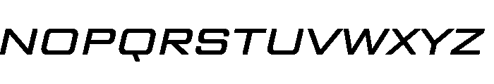 TT Lakes Neue Trl Exp Db It Font UPPERCASE