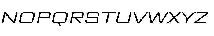 TT Lakes Neue Trl Exp It Font UPPERCASE
