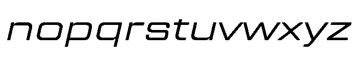 TT Lakes Neue Trl Exp It Font LOWERCASE