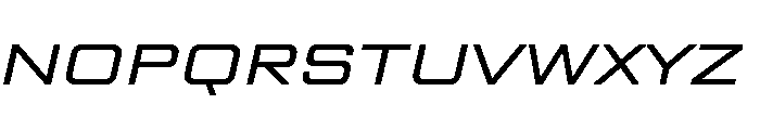 TT Lakes Neue Trl Exp Md It Font UPPERCASE