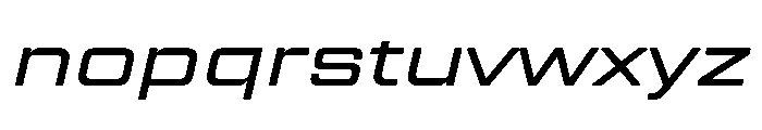 TT Lakes Neue Trl Exp Md It Font LOWERCASE