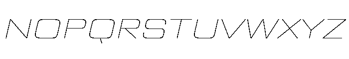 TT Lakes Neue Trl Exp Th It Font UPPERCASE