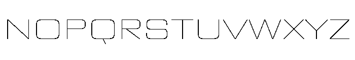 TT Lakes Neue Trl Exp Th Font UPPERCASE