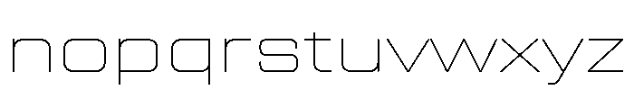 TT Lakes Neue Trl Exp Th Font LOWERCASE