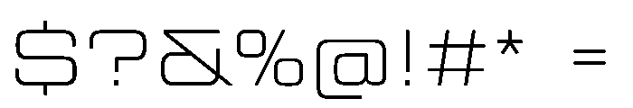 TT Lakes Neue Trl Exp XLt Font OTHER CHARS