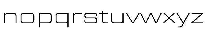 TT Lakes Neue Trl Exp XLt Font LOWERCASE