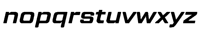 TT Lakes Neue Trl Ext Bd It Font LOWERCASE