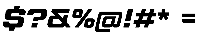 TT Lakes Neue Trl Ext Blc It Font OTHER CHARS